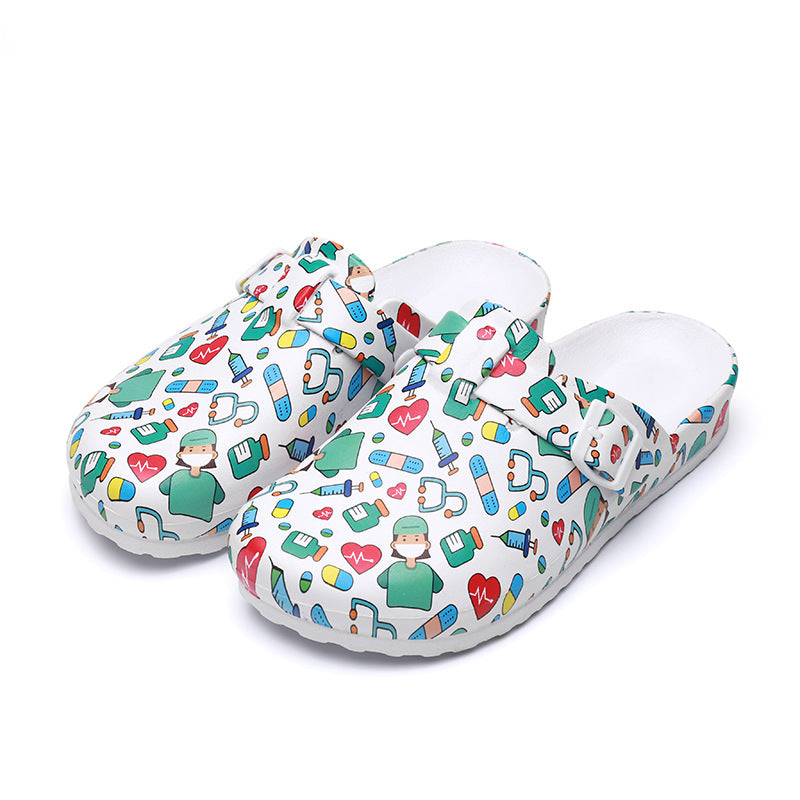 Zuecos clínicos Nursies™ blancos 3